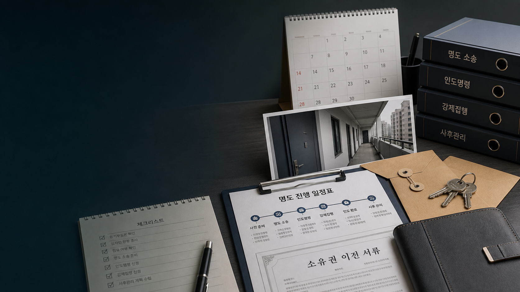 경매 명도 일정표와 인도 절차 상담 자료